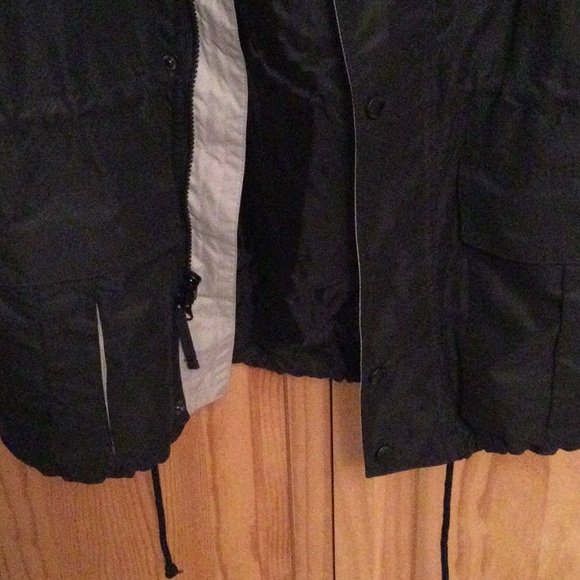 Black Men's Jacket with Embroidered Logo - Picture 7 of 7